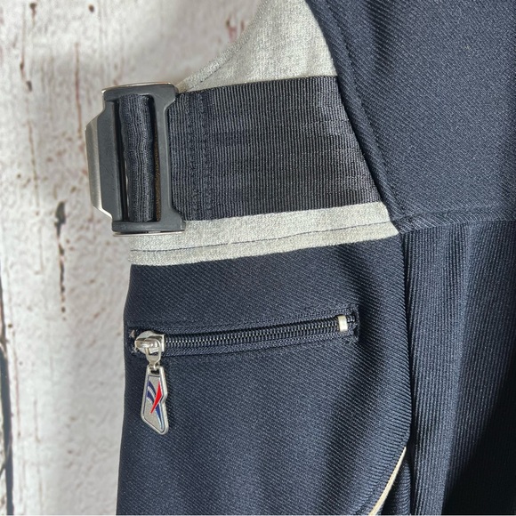 🎉HP🎉 Vintage Reebok RARE HTF Ski Snow Bib Overalls Fitted Flare Pants XS - Picture 9 of 16